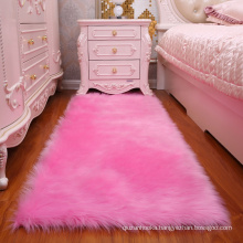 2ft x 3ft 3ft x 5ft 4ft x 6ft Rectangle White Sheepskin Hairy Carpet Shag Carpet Faux Fur Sheepskin Area Rug